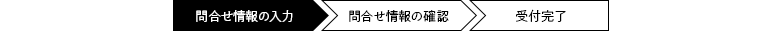 問合せ情報の入力